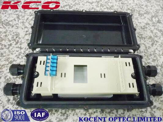 Waterproof 96 Cores Fiber Optic Splice Closure with 1x32 Splitter Compatible Fiber Optic Joint Closure for FTTH Networks