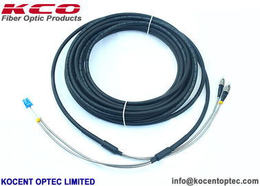 FC Non-Armored CPRI Fiber Optic Patch Cord with 2 Cores 7.0mm LSZH and 55dB Return Loss for FTTA Outdoor Applications