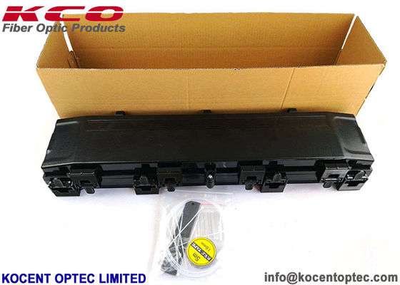 48 Cores Inline Type IP65 Waterproof Fiber Optic Splice Closure and Fiber Optic Splice Enclosure for Outdoor FTTH Networks