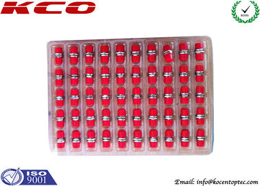 D Type FC Fiber Optic Adapter 100% Test Low Insertion Loss OEM