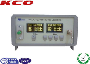 Fiber Optic Patch Cord Pigtail IL Tester / Multimode ve Tek Mod için Ekleme Kaybı Test Cihazı