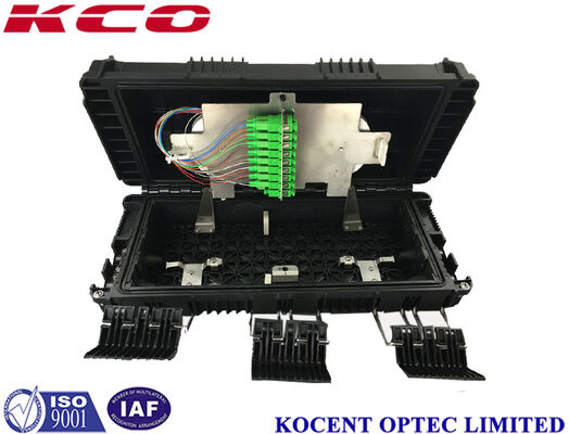 Outdoor 1:16 Splitter Fiber Optic Splice Closure PC ABS Fiber Optic Splitter Closure Box for FTTH Networks