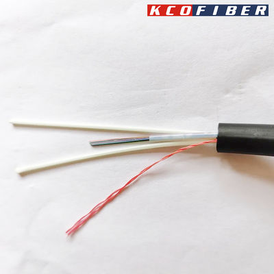 FTTH Mini ADSS Açıklıklı 80m SM 8 lifli 12 lifli 24 lifli ASU Optik Fiber Kablo Telekom İçin