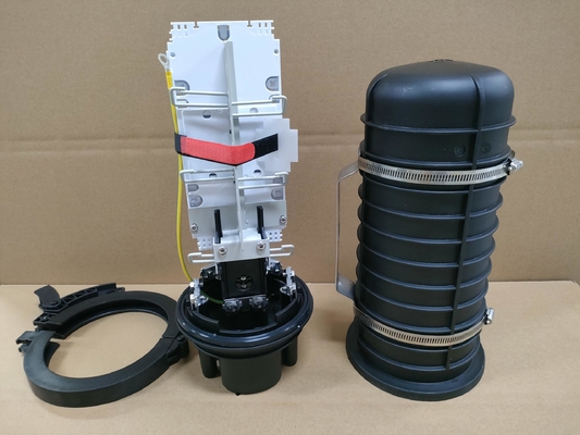 FOSC400 A8 Fiber Optik Ekleme Kapatma Kubbe Tipi 48 lif 96 Lif 24 SC adaptörlü