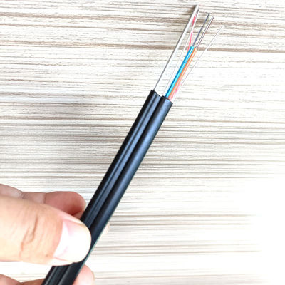 Self-supporting Single Mode Multimode Stranded Loose Tube Outdoor Fiber Optic Cable GYTC8S Aerial Fiber Optic Cable