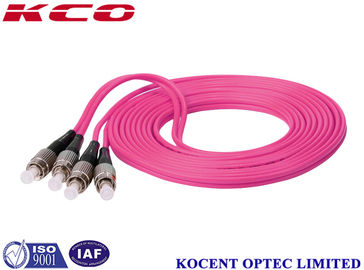 FC/UPC Fiber Optic Patch Cord with OM4 Multimode 50/125 Core for 10G Ethernet Applications