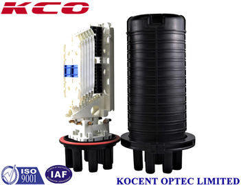 1 In 6 Out Dome Type Fiber Optic Splice Closure with 288 Cores Capacity Fiber Optic Joint Box for PLC Splitter Networks