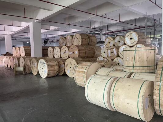 150M Span Single PE Sheath Water-proof ADSS Fiber Optic Cable for All-Dielectric Self-Supporting Aerial Networks
