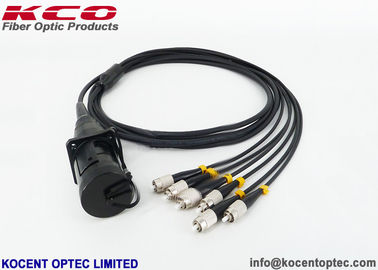 Military Tactical 6 Core Fiber Optic Patch Cord with Waterproof and Durable Army Field Connector for FTTA Applications