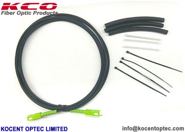LSZH Kılıf Fiber Optik Yama Kablosu Tek Mod 3.5mm 4.0mm G657B3 SC APC Konektörü