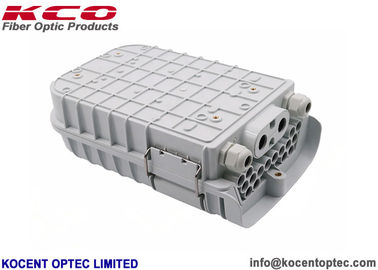 16 Fibers Mini Splitter Fiber Optic Terminal Box with ABS+PC Material for Outdoor IP65 Protection