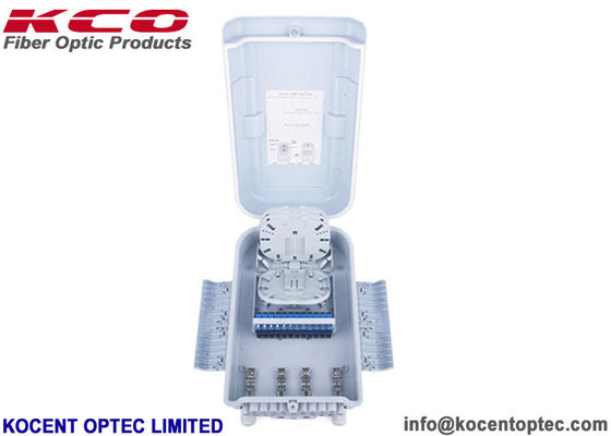 5G FTTA Fiber Optic Distribution Terminal Box with 96 Fibers Capacity ABS+PC Material for Wall or Pole Mounting
