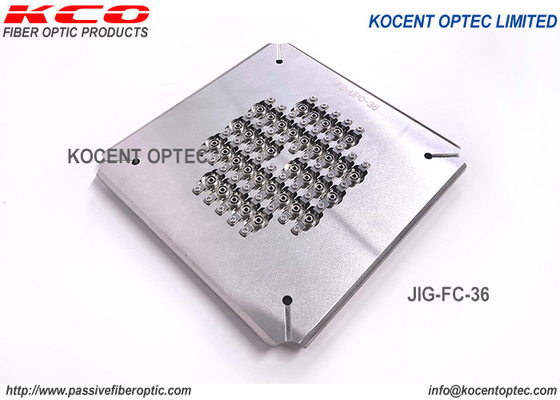Fiber Optic Connector Polishing Jig / FC UPC APC için Patch Cord öğütme makinesi