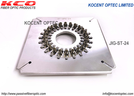 ST PC Optik Fiber Bağlantısı Düzeltme Jig / Fiber Optik Bağlantısı Poliş Yapısı