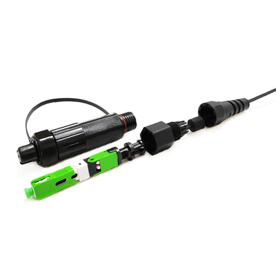 FTTH Uygulamaları için BBU RRU FTTA Mini SC Hızlı Bağlantı Açık Suya Dayanıklı